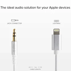 Adattatore Lightning - jack 3,5 mm