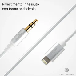 Adattatore Lightning - jack 3,5 mm