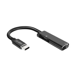 Adattatore USB-C maschio a Jack 3.5mm femmina con porta USB-C per ricarica