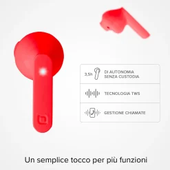 Air Free - Auricolari True Wireless Stereo semi in-ear