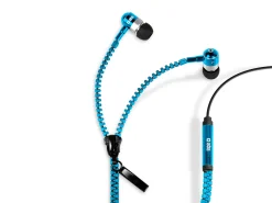 Auricolari filo stereo Zip, jack 3,5 mm con microfono e tasto alla risposta
