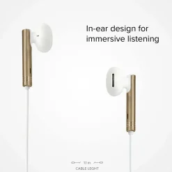 Auricolari in metallo Gold Collection