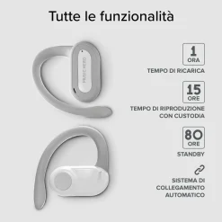Auricolari OWS con archetti integrati