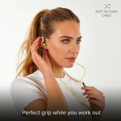 Auricolari Sport in-ear con archetto e filo stereo
