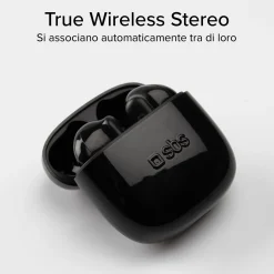 Auricolari TWS con custodia di ricarica e microfono HD