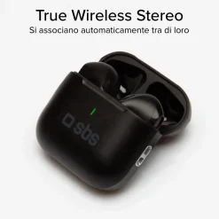 Auricolari TWS con custodia di ricarica da 250 mAh