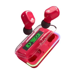 Auricolari TWS con custodia di ricarica e schermo LCD