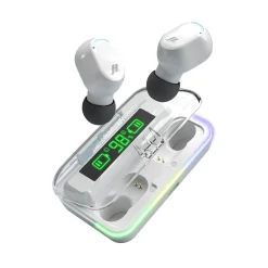 Auricolari TWS con custodia di ricarica e schermo LCD