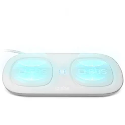 Basetta doppia per ricarica wireless da 5W+5W