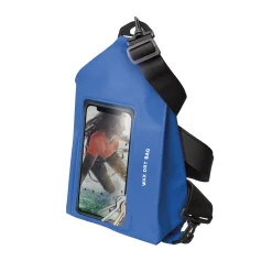 Borsa impermeabile touch screen per smartphone con tracolla