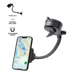California - Supporto auto magnetico per telefono con braccio snodabile
