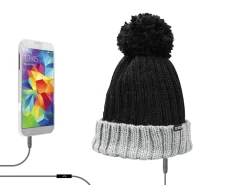 Cappello invernale con cuffie stereo integrate e microfono