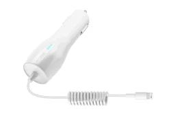 Caricabatteria da Auto per iPad e iPhone con connettore Lightning 2.1A