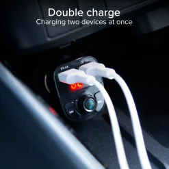 Caricabatterie da auto 15 Watt con connessione wireless