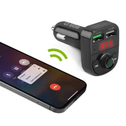 Caricabatterie da auto 15 Watt con connessione wireless