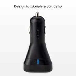 Caricabatterie da auto Type-C – USB da 2.1A