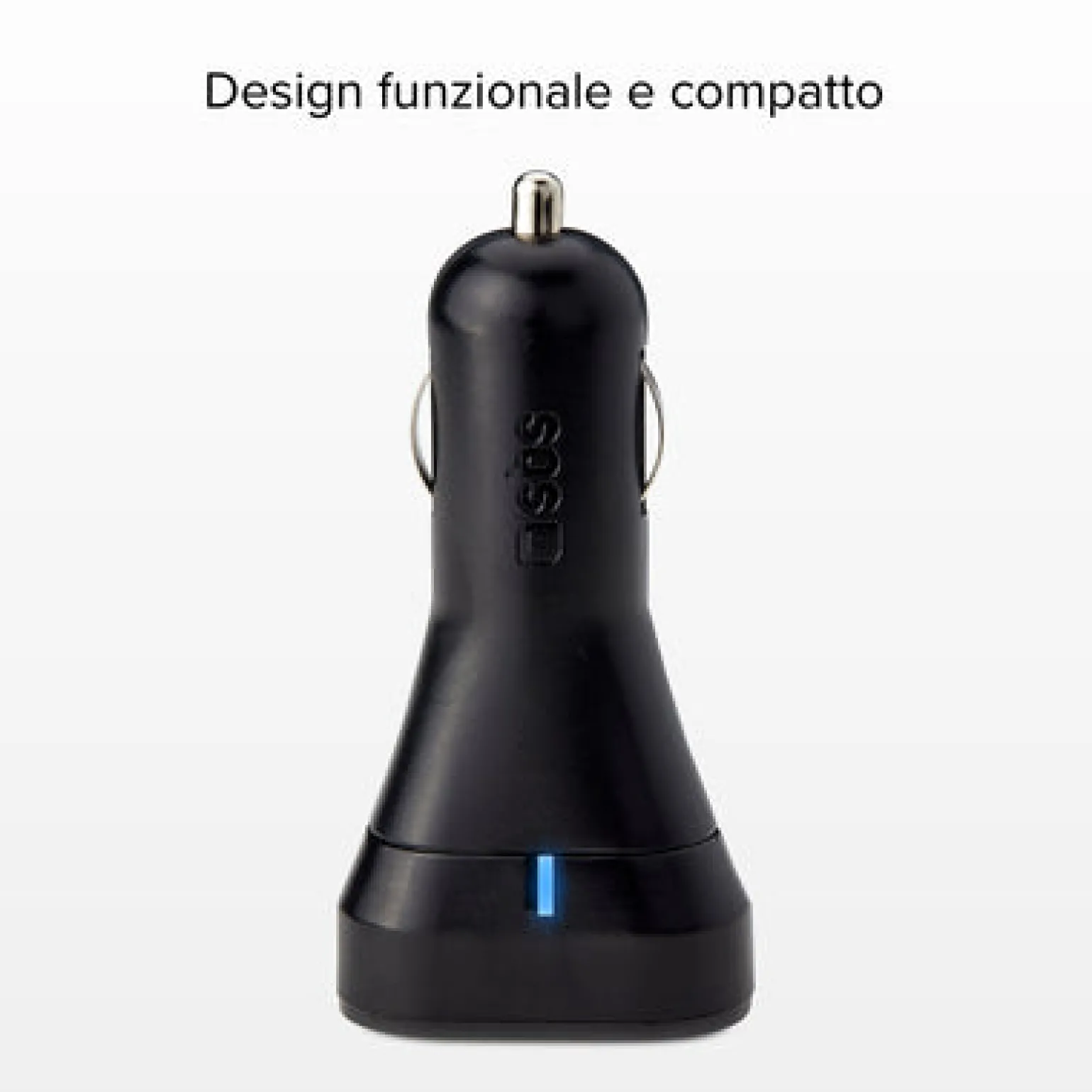 Caricabatterie da auto Type-C – USB da 2.1A
