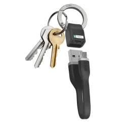 Cavo alimentazione e dati USB - Micro-USB con portachiavi