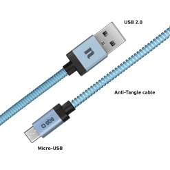 Cavo dati e ricarica Micro USB-USB 2.0 Amalfi