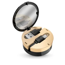 Cavo dati e ricarica Micro USB retraibile con specchietto