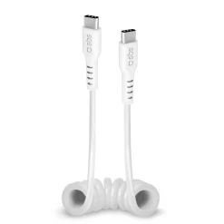 Cavo USB-C - USB-C spiralato, 1 metro