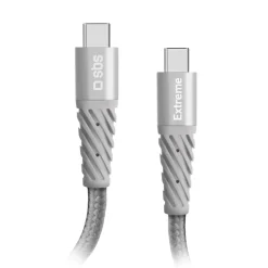 Cavo USB-C dati e ricarica ultra resistente in fibra aramidica 1.5 m