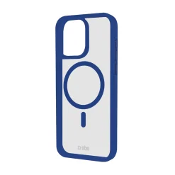 Cover per iPhone 15 Pro Max con bordi colorati compatibile con ricarica MagSafe
