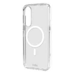 Cover rigida compatibile con ricarica wireless magnetica per Samsung S25 Edge