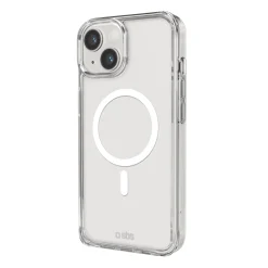 Cover trasparente rigida compatibile con ricarica MagSafe per iPhone 14/13
