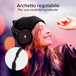 Cuffie a filo con USB-C e padiglioni morbidi rotanti