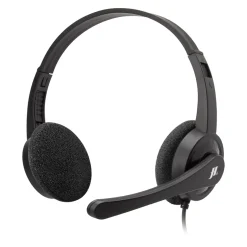 Cuffie stereo con filo jack 3.5 mm e microfono orientabile