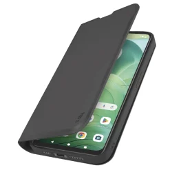 Custodia a libro con supporto stand, soft touch per Motorola Moto G04