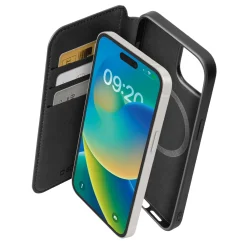 Custodia Book compatibile con MagSafe per iPhone 15 Pro Max
