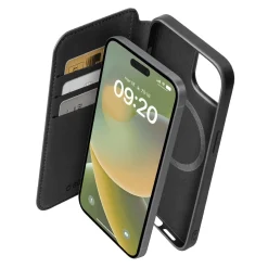 Custodia Book compatibile con MagSafe per iPhone 15 Plus/14 Plus