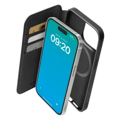 Custodia Book compatibile con MagSafe per iPhone 15 Pro