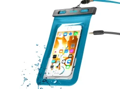 Custodia impermeabile con ingresso jack 3,5 mm per smartphone fino a 5,5"