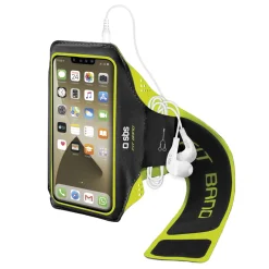 Fascia da braccio running XXXL per smartphone fino a 6,7" con finestra touch