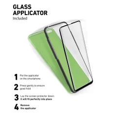 Glass screen protector 4D Full Screen per Samsung Galaxy S10 5G con applicatore
