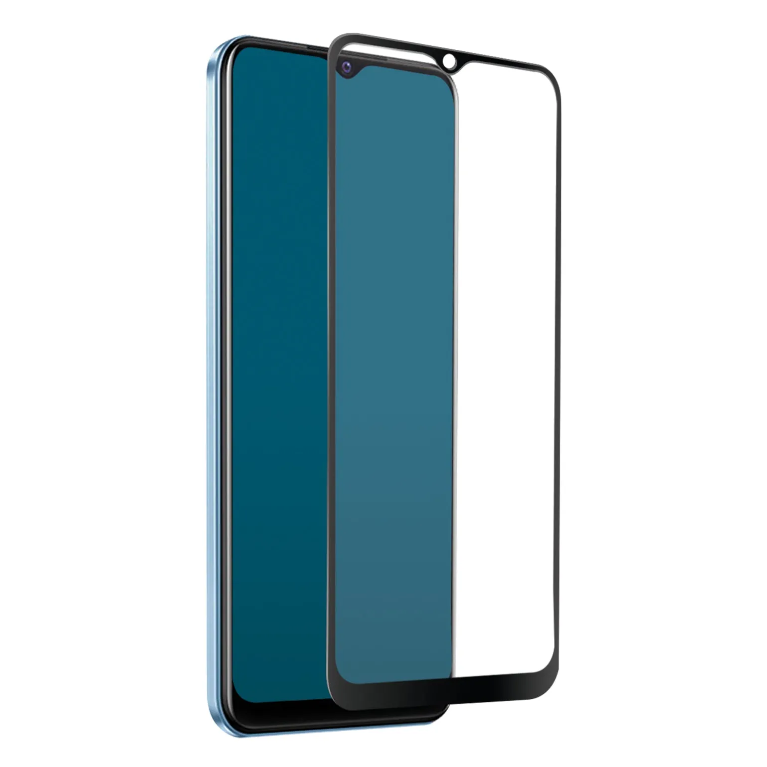 Glass screen protector Full Cover per Vivo Y21/Y21s/Y33s/Y33