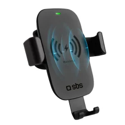 Gravity - Supporto auto per telefono con ricarica rapida Wireless