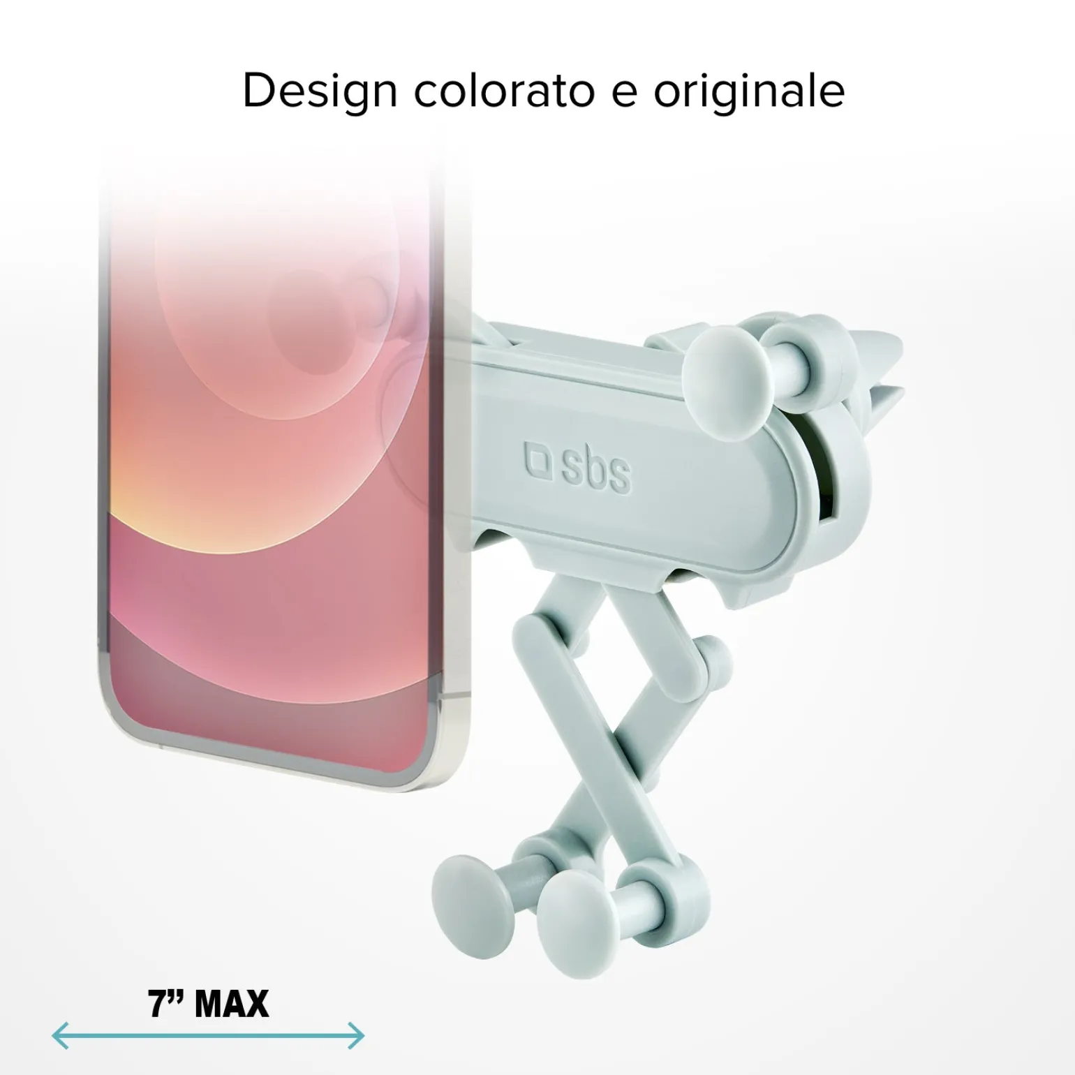 Gravity - Supporto auto per telefono con meccanismo a gravità
