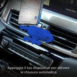 Gravity - Supporto auto per telefono con meccanismo a gravità