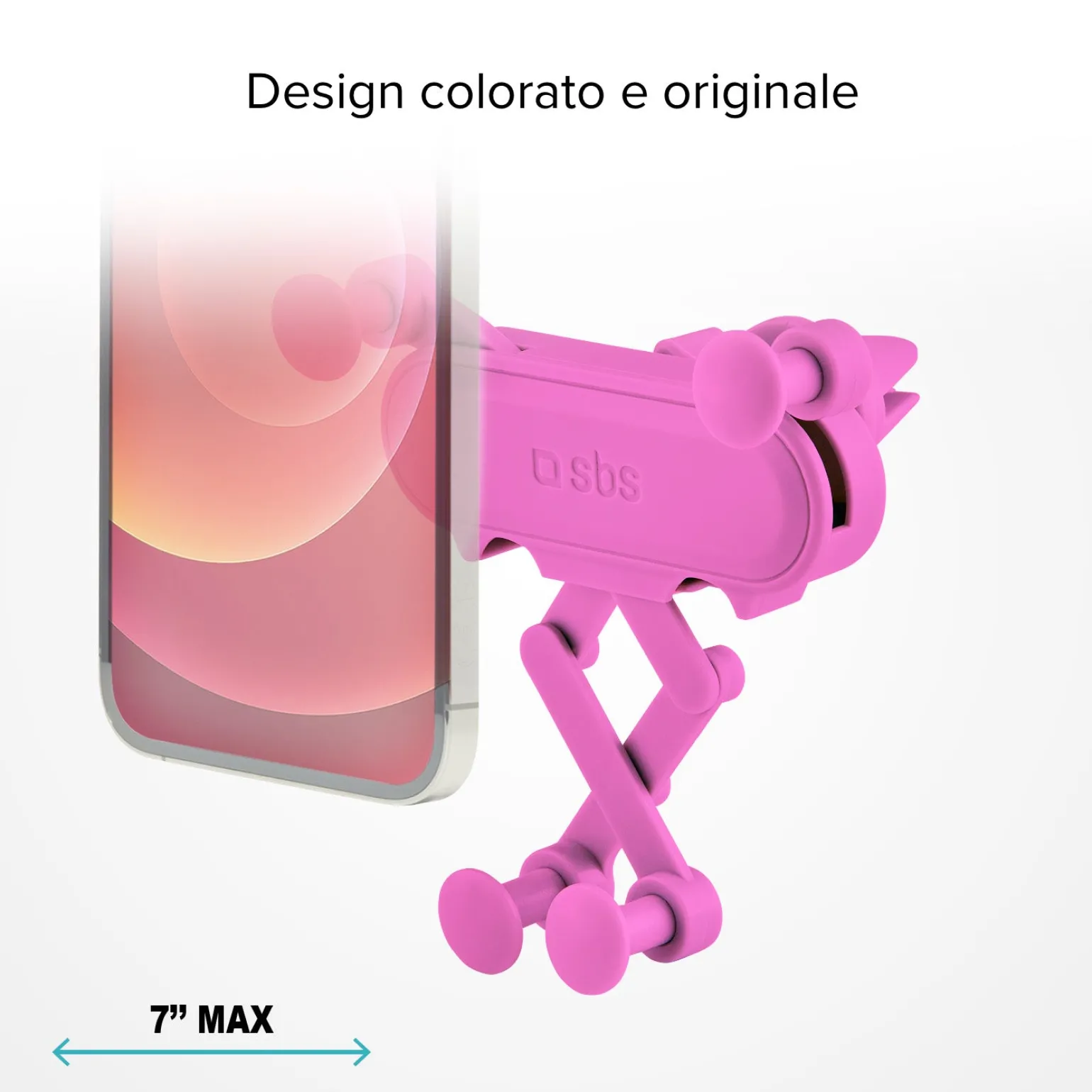 Gravity - Supporto auto per telefono con meccanismo a gravità