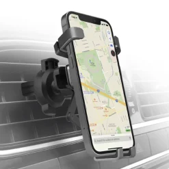 Gravity Pro - Supporto auto in metallo per telefono con meccanismo a gravità