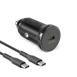 Kit caricatore auto PD 25 Watt + cavo USB-C USB-C