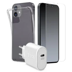 Kit caricatore, cover e screen per iPhone 13