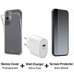 Kit caricatore, cover e screen per iPhone 13