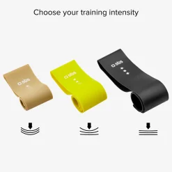 Kit con auricolari True Wireless Stereo e fasce elastiche