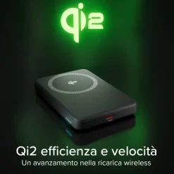 Mag Power Bank Qi2 compatibile MagSafe da 5000 mAh