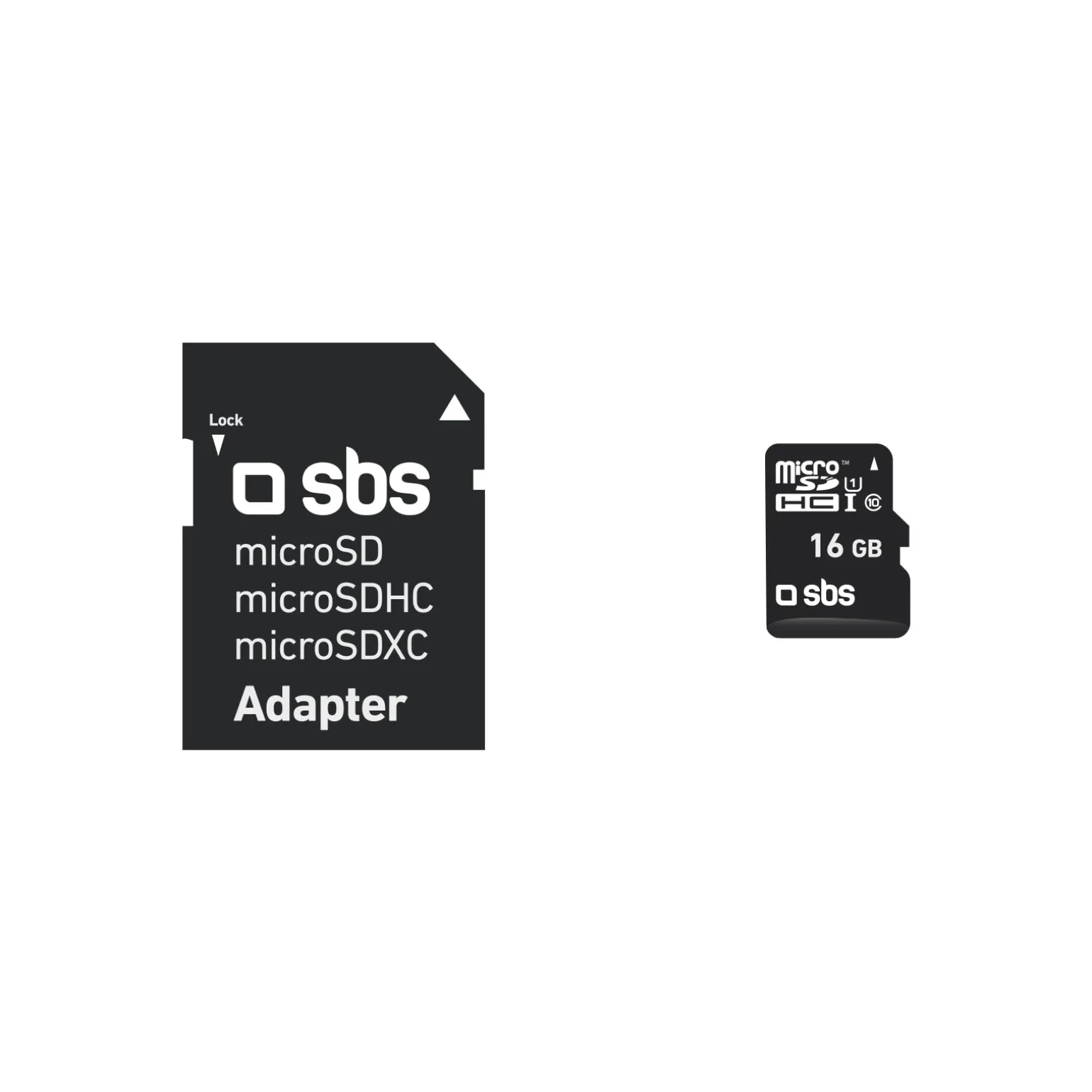 Micro SDHC 16 GB Classe 10 con adattatore